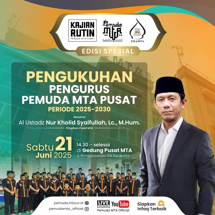 Pengukuhan Pengurus Pemuda Pusat 2025/2030